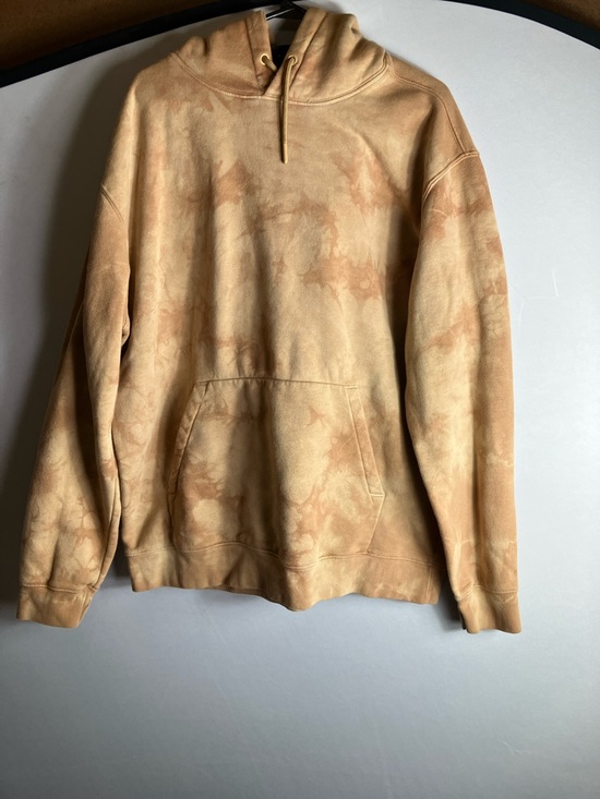 csg Other - Men's Tie-Dye Pullover Hoodie in Tan